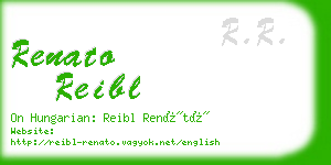 renato reibl business card